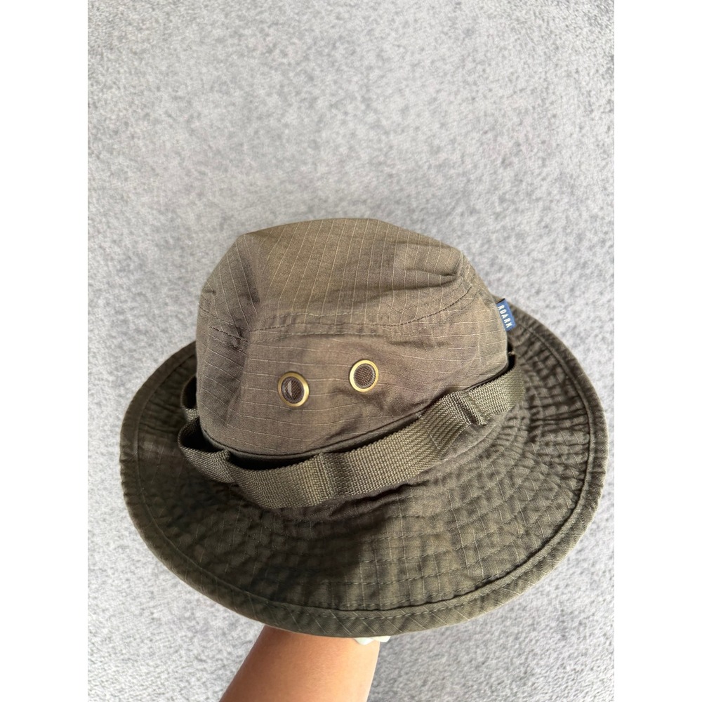 Roark Artifacts of Adventure Boonie Hat Olive Green Ripstop Cotton L/XL